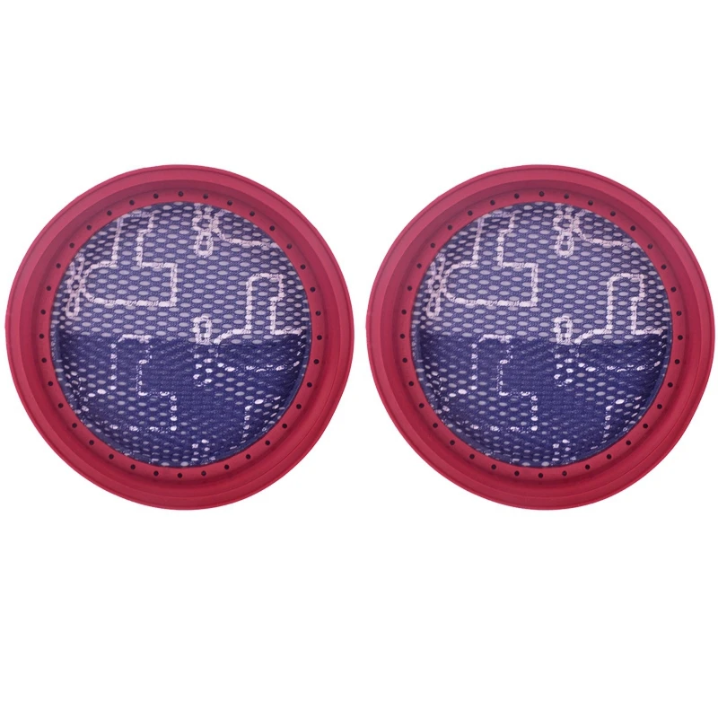

2Pcs For Dibea D18 D008Pro Hand-Held Vacuum Cleaner Round Washable Filter Meshes Filter Vacuum Cleaner Filter