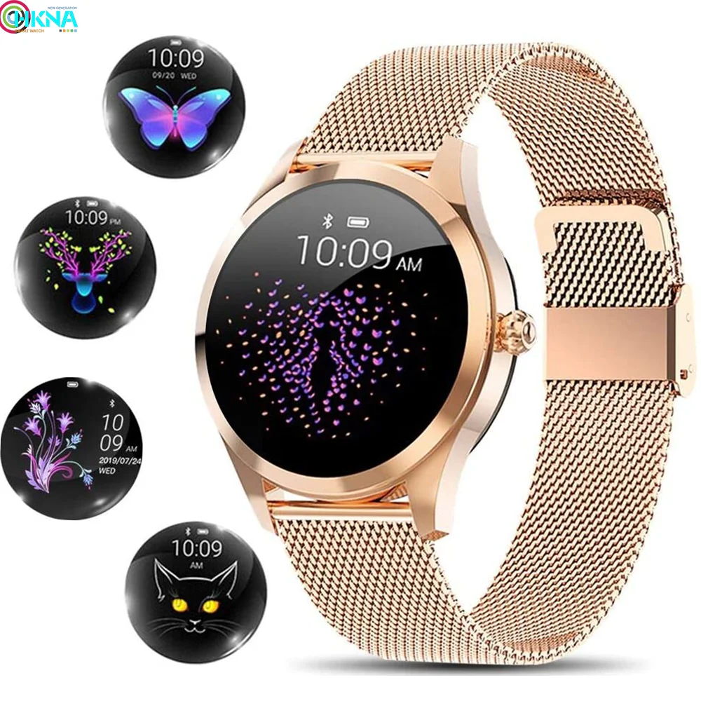 

Smart Watch for Women Heart Rate Sleep Monitor Fitness Tracker IP67 Waterproof Android Watches Compatible with Huawei Iphone