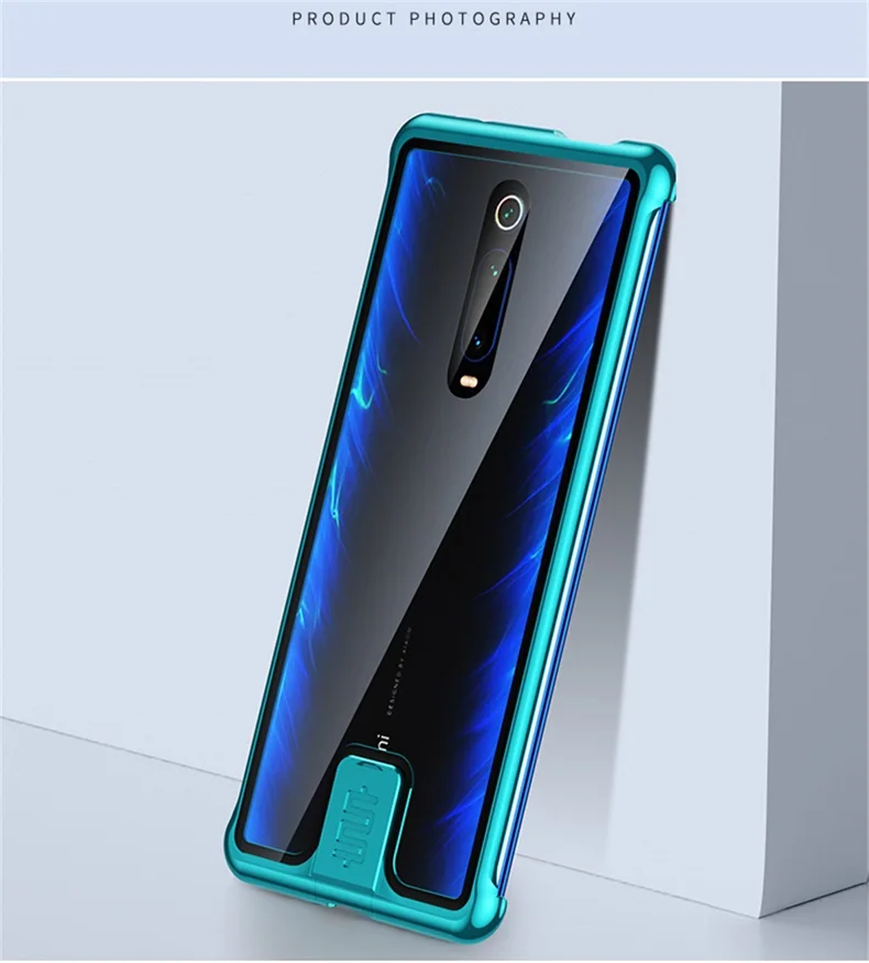 Для Red mi K20 Pro Чехол Pull-Plus металлическая рамка 9H закаленное стекло чехол противоударное покрытие для Xiaomi mi 9t mi 9T Coques Fundas Shell