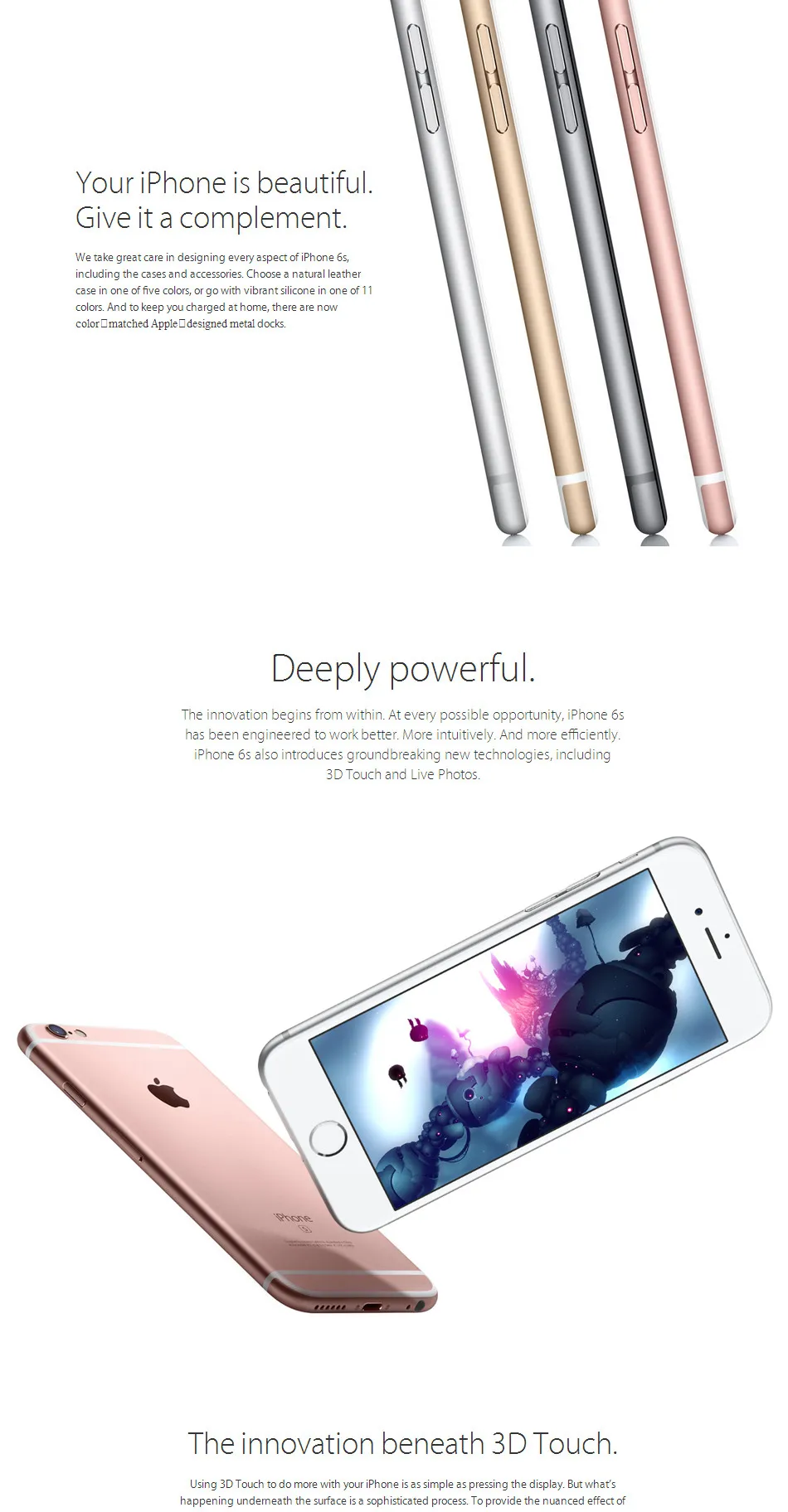 Apple iPhone 6S Plus iPhone 6S P двухъядерный 5,5 ''12MP 2G ram 16& 32& 64& 128G rom отпечаток пальца 4G LTE разблокированный мобильный телефон