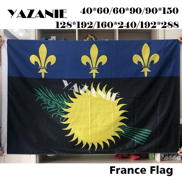  Guadeloupe Flag 3' x 5' for a pole - French region of