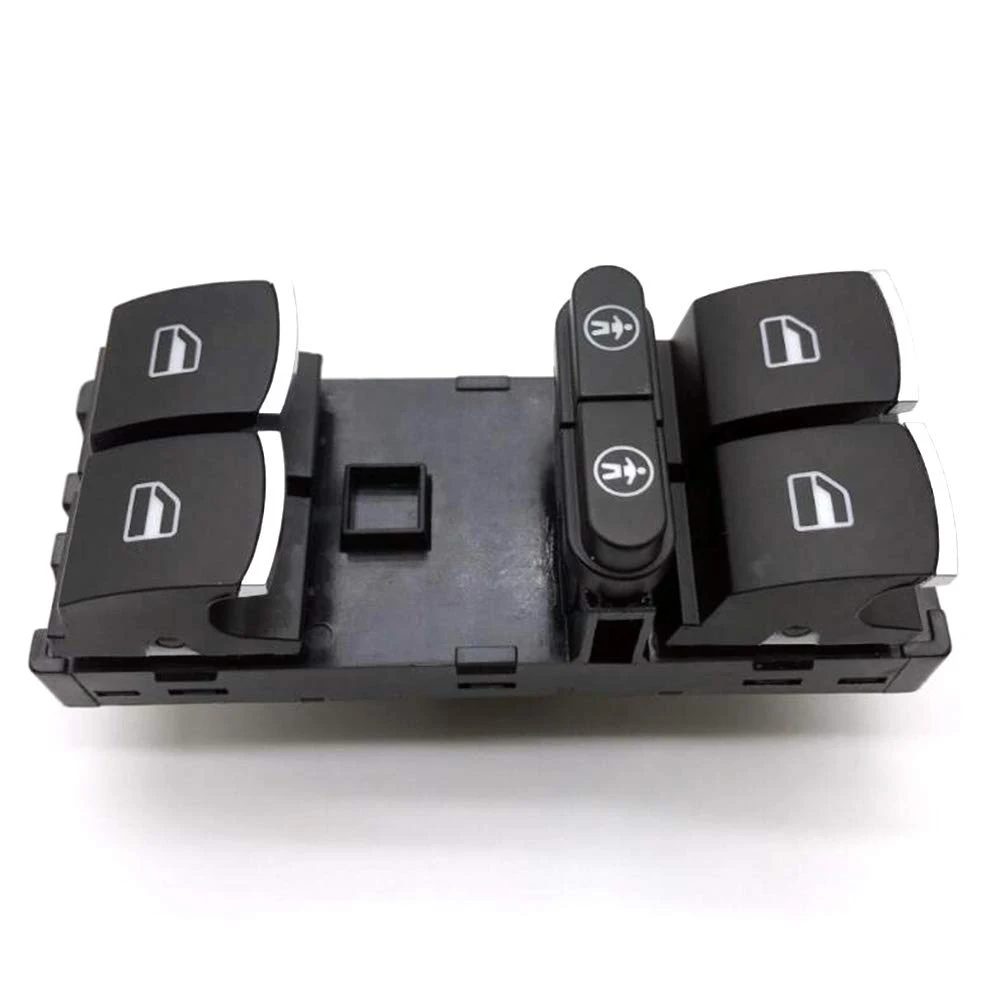 

Кнопка переключателя стеклоподъемника 7P6959857 для VW Touareg Sharan для Seat Alhambra 2011 2012 2013 2014 2015 2016 Chrome Master Power