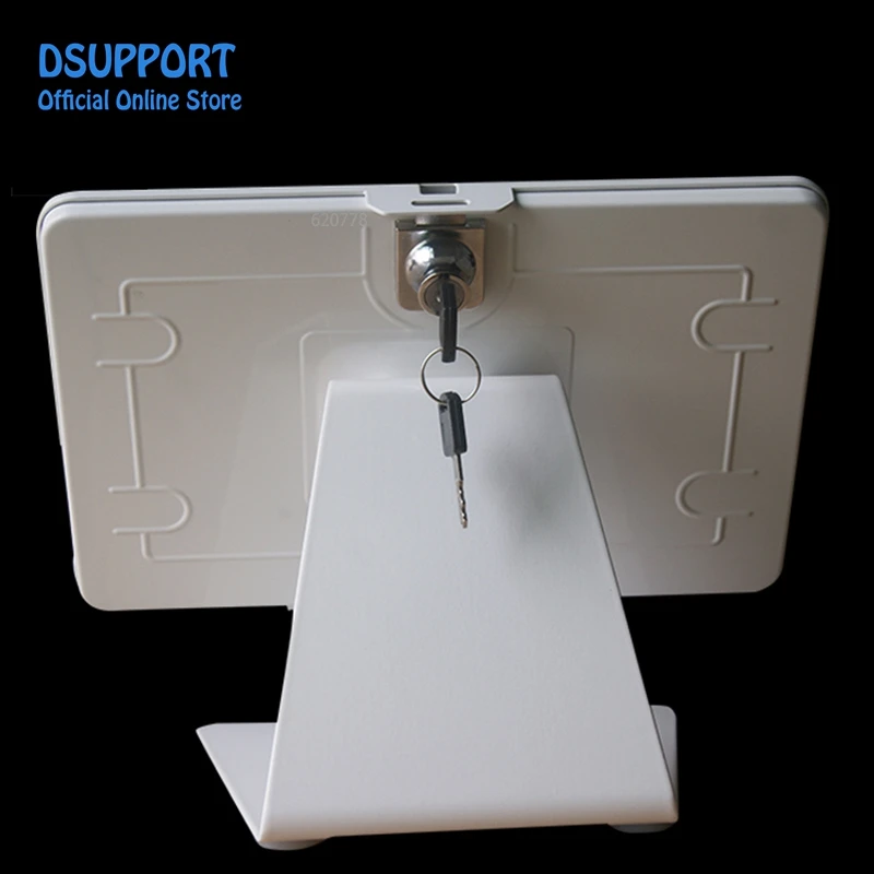 Apto para Ipad 10.9 Polegada 2023 Suporte de Mesa Liga Alumínio Tablet pc Anti Roubo Design Expositor - Imagem 3