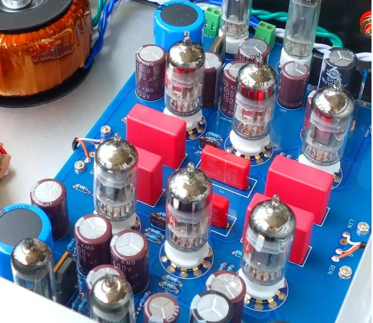finish Reference Франция JP200 вакуумный предусилитель Hifi стерео 6Z4 12AX7 ламповый предусилитель