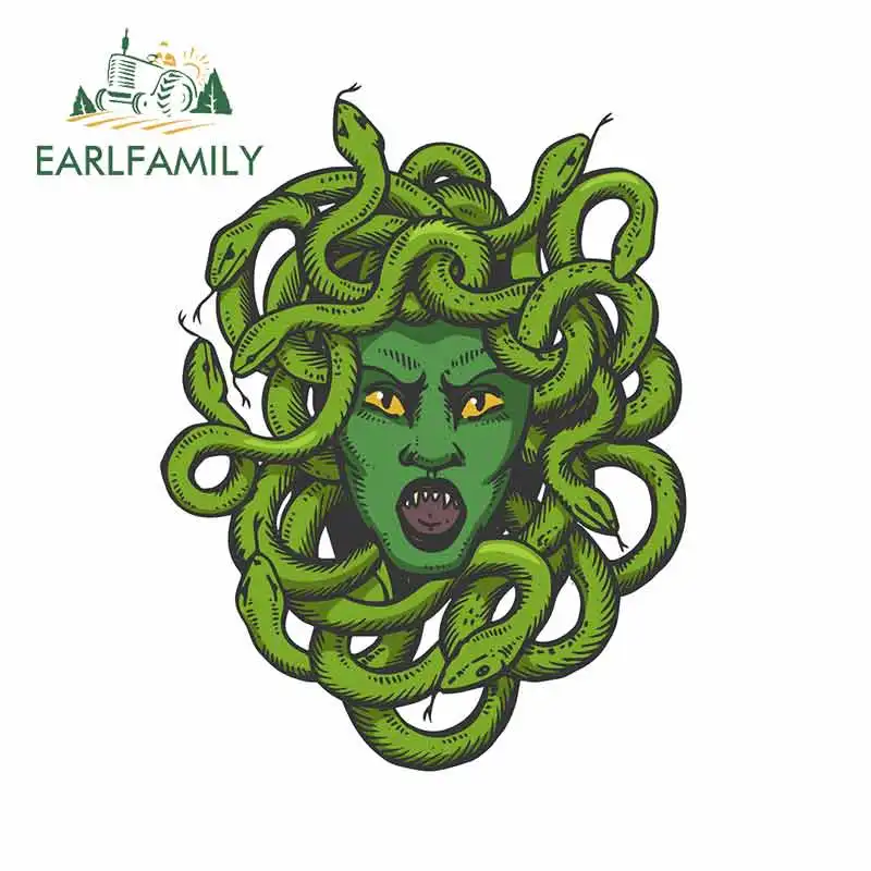 EARLFAMILY 13 см x 9 для Medusa греческое мифовое существо отличная наклейка виниловый