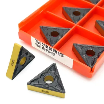

TNMG220404 PM 4225 TNMG220408 PM 4225 carbide inserts for face milling tools with indexable end mills TNMG 220408 PM4225