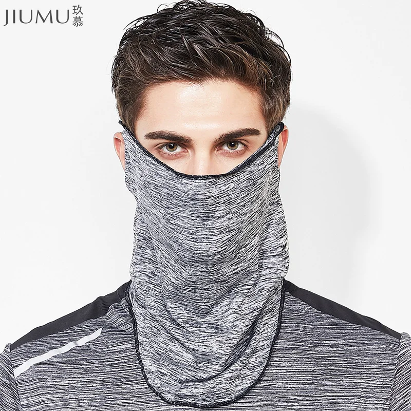 

JIUMU Sun Protection Mask Men Women Cover The Face Neck Anti-UV Thin Breathable Sun Protection Neck Co