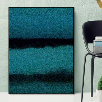 

Marker Rothkoes Rust And Blue Wall Art Canvas Poster And Print Canvas Painting Oil Decorative Picture Living Room Home Decor HD
