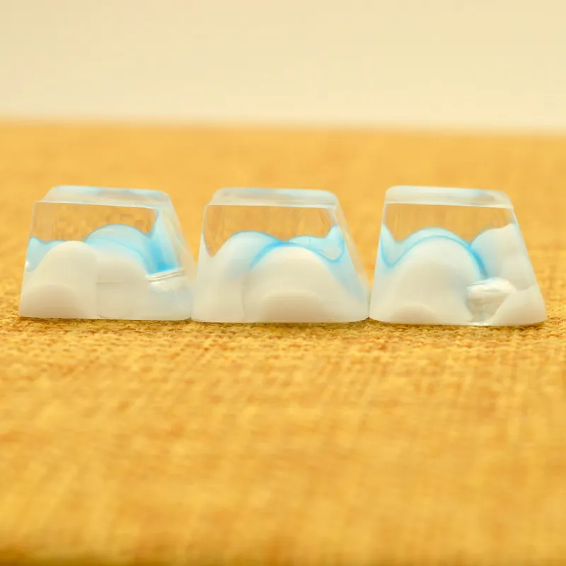

Handmade Resin Key Cap For Mx Switches Mechanical Keyboard Cloud Keycap R4 Height Esc