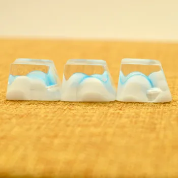 

Handmade Resin Key Cap For Mx Switches Mechanical Keyboard Cloud Keycap R4 Height Esc