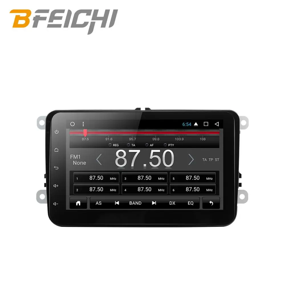 Sale EU/RU Warehouse 2G android 9.0 car dvd player for VW polo golf passat tiguan skoda yeti superb rapid for skoda gps navi 1