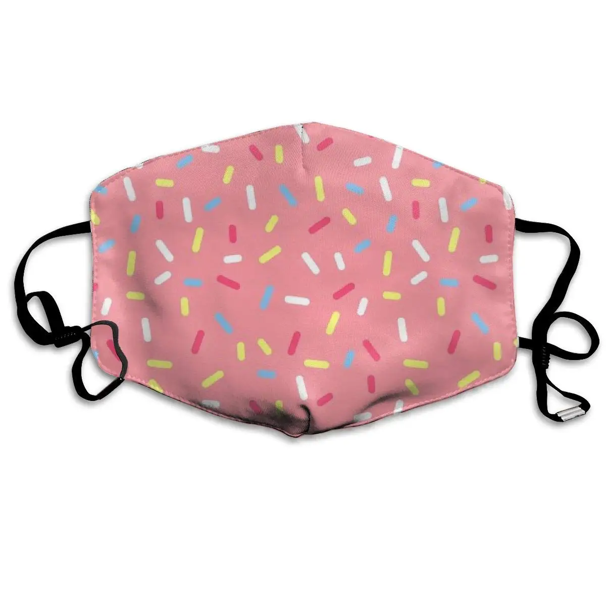 

Comfortable Two Layer Dust Mask, Soft Donut Pink Face Mask Cover Mouth for Adults and Teens