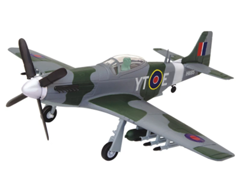 F-51D MUSTANG 26908 Интеллектуальная сборная игрушка обучающая DIY популярная научная техника самолет космическая Вторая мировая война модель 4D - Цвет: F-51D MUSTANG 26908