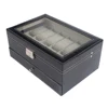 Portable 12 Slot Watch Storage Box Case Jewelry Display Container Lockable ► Photo 1/6