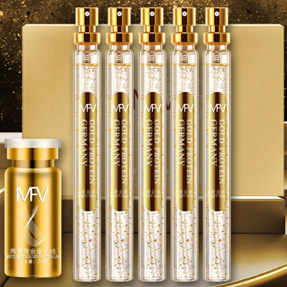 Сыворотка для лица с коллагеном и шелковой нитью 24K золота | Красота здоровье