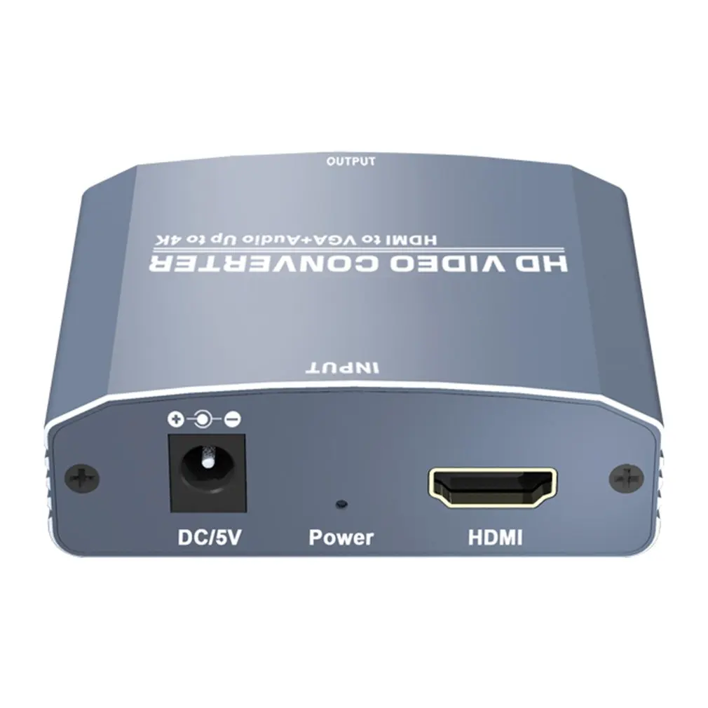 HDMI сигнал для VGA+ R/L HD видео Опора аудио конвертера 480 p/576 p/720 p/1080 p/4 K разрешение для HDTV STB