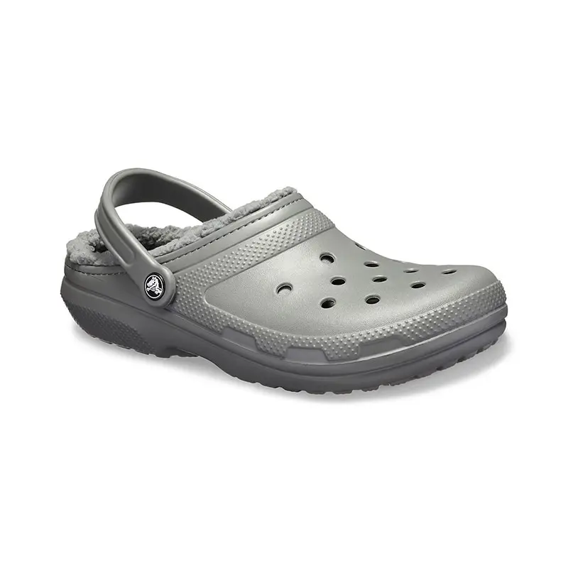 Classic lined crocs grey Outlet