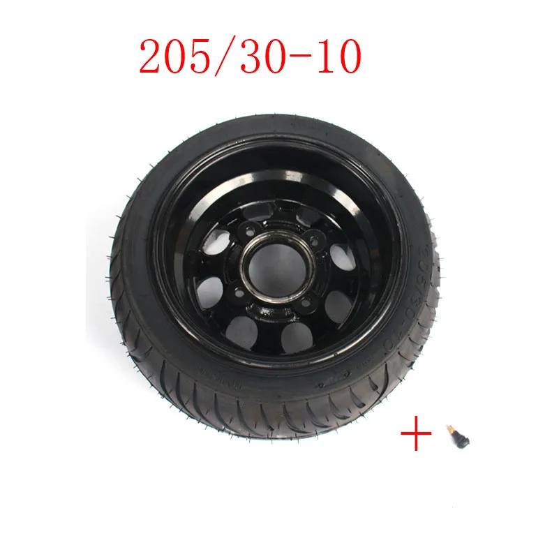 2 шт., применимые к картинг детская коляска ATV UTV 205/30-10 дюймов бескамерное колесо шины с ступица из алюминиевого сплава
