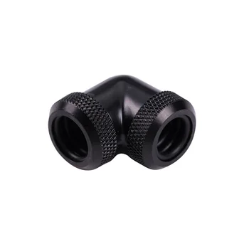 

14mm 90 Degree Pipe Connector G1/4 Inner Thread Twist Hard Tube Elbow Water Cooling Adaptor OD Fittings