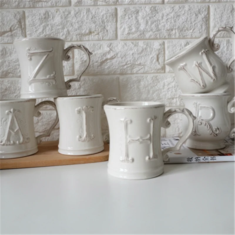 Классические керамические кружки в Европейском стиле кофейная кружка офисные
