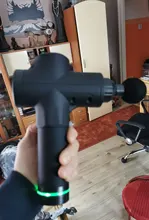 Pantalla LCD eléctrica masaje muscular arma 30 engranajes Fascia de tejido profundo masajeador cuello cuerpo atrás relajación dolor alivio Fitness relajarse