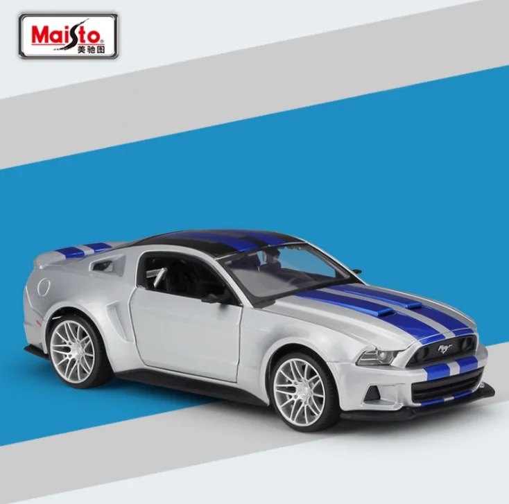 Maisto 1:24 Need For speed Ford Mustang GT 5,0 литая под давлением модель Гоночная машина игрушка Новинка в коробке 32361