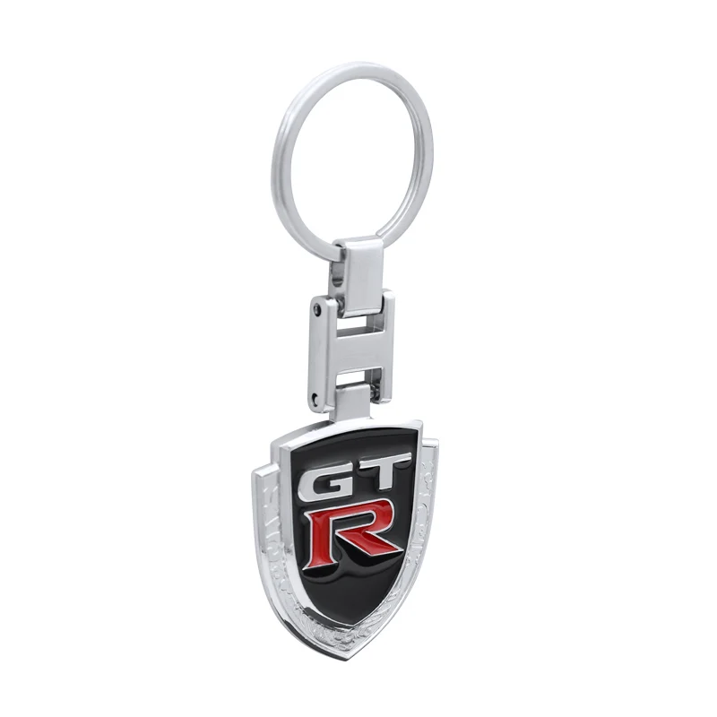 1 шт брелок металлический кулон кольцо для Nissan GTR Qashqai Versa Sentra Rogue Pathfinder Murano Maxima Juke