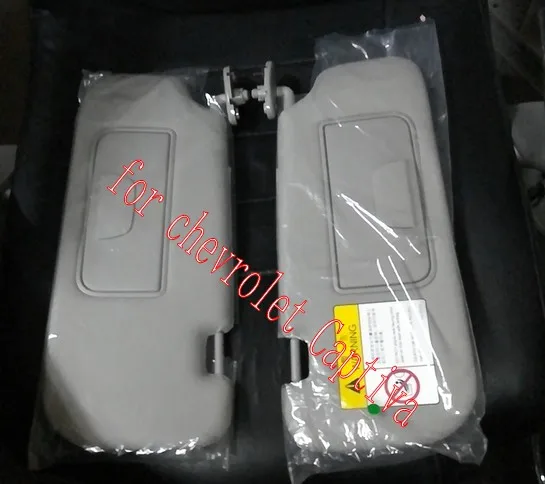 QDAEROHIVE car sun visor for chevrolet Captiva with a make-up mirror Barndoor Sunshade gray | Автомобили и мотоциклы
