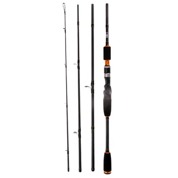 

4 Pieces 2.1m Carbon Fiber Fishing Rod Casting Rod Lure Weight 10-30g Lure Fishing Rod