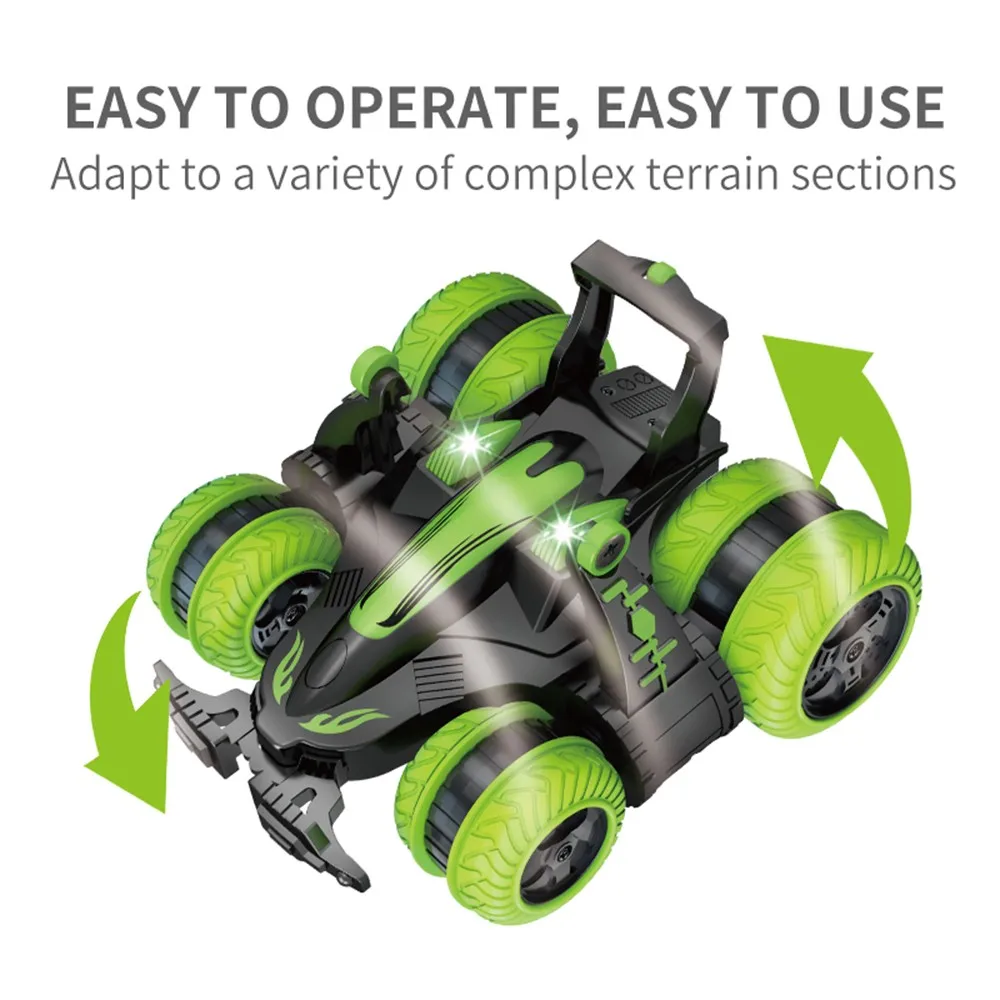 4CH RC Stunt Car Deformation Buggy Rock Crawler 360 Degree Flip Drift Car Kids Toys Christmas 1 4CH RC Stunt Car Deformation Buggy Rock Crawler 360 Degree Flip Drift Car Kids Toys Christmas 3