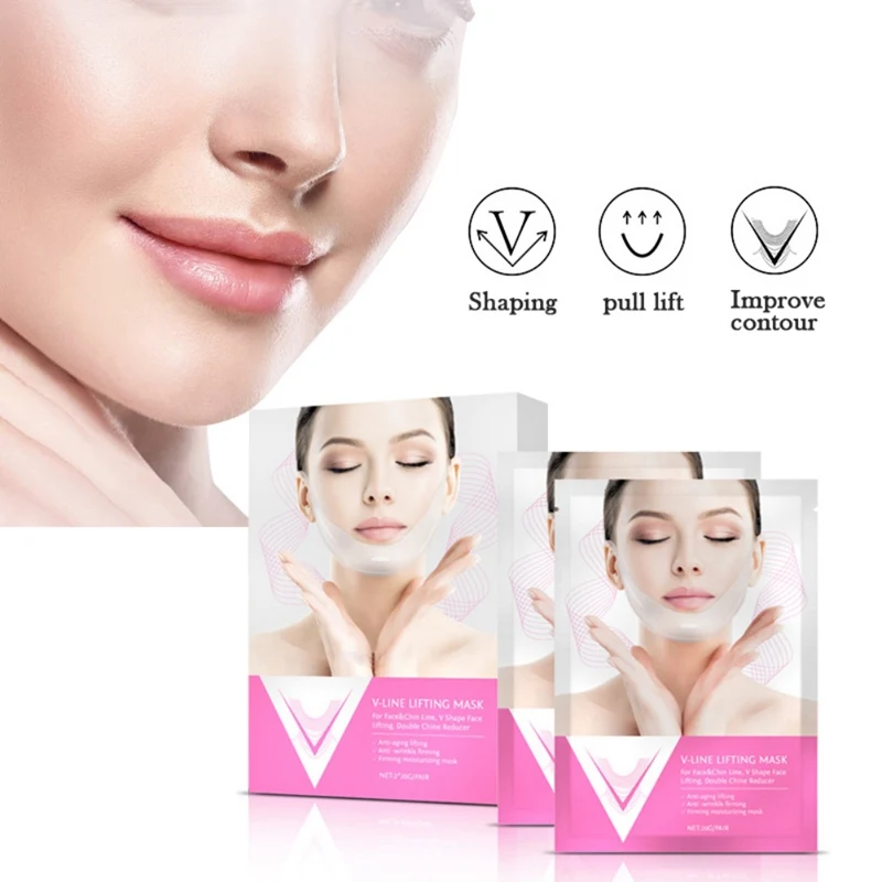 

Small V-shaped Face Mask Moisturizing Skin Firming Lifting Face Slimming Face Mask Chin Mask