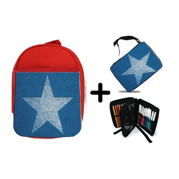 

PACK BACKPACK NETWORK AND CASE HERO OF THE FREEDOM school