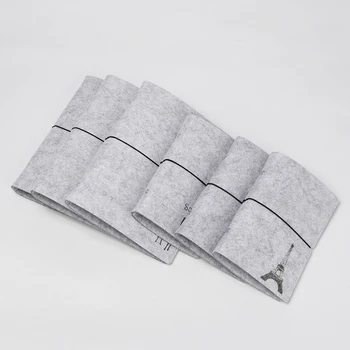 

A5 A6 Elk Felt Loose-leaf Notebook Felt Shell Cloth Notebook Paper Planner Inner Page Ring Desktop Paper Holder Portable Diary