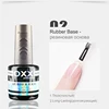 OXXI Semi-permanent Rubber Base for Gel Varnish 8ml Thick Base and Top Coat for Gel Polish Manicure Permanent Enamel Hybrid Nail 3