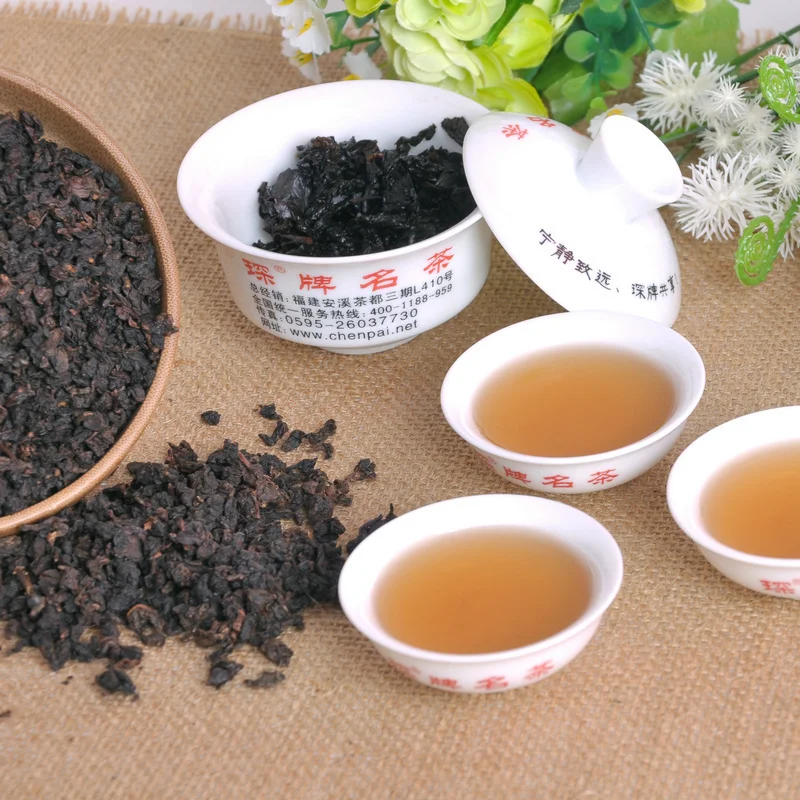 Черный чай Oolong Ti Kuan Yin для похудения китайская зеленая кухня Tiguanin 250