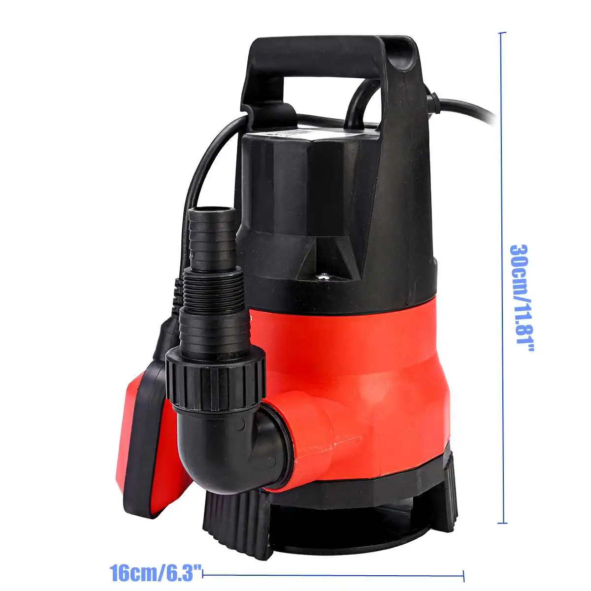 Submersible Sump Pump 1/2 2100GPH w/25ft Cord Water Sub Pump Empty Pool Pond Electric Garden Irrigation Pump Kit