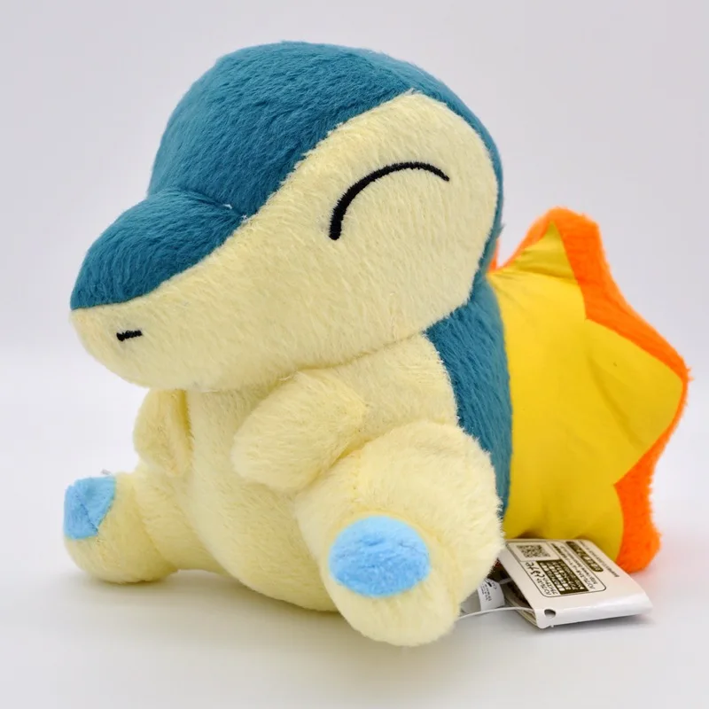 Takara Tomy Pokemon Pikachu Eevee плюшевые игрушки Jigglypuff Charmander Gengar Bulbasaur чучело животных для детей - Цвет: pizhihuoqiushu