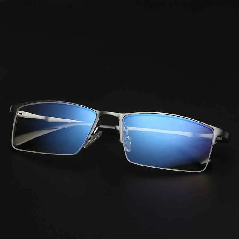 

Optical Eyeglasses Frame for Men and Women Eyewear Prescription Glasses Rx Alloy Frame Spectacles Full Rim Anti-Blue ray 606