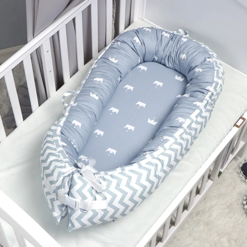 Портативная кроватка для новорожденных Babynest детская путешествий отдыха бампер с