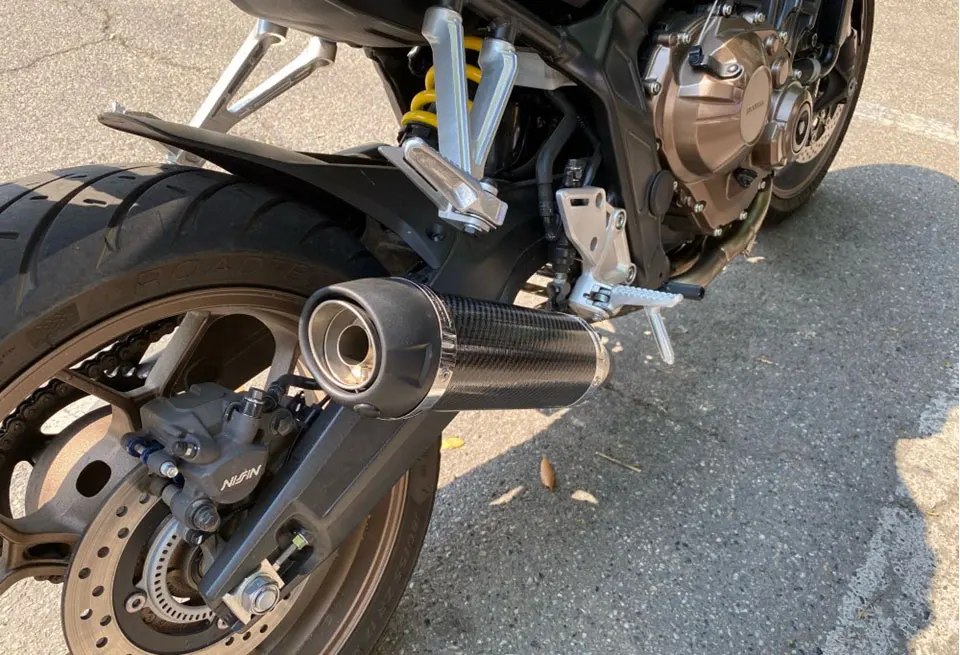 For Honda CBR650R CB650R 2014-2019 Motorcycle Full Exhaust System Pipe cbr650 exhaust cb650 muffler front pipe - Image 2