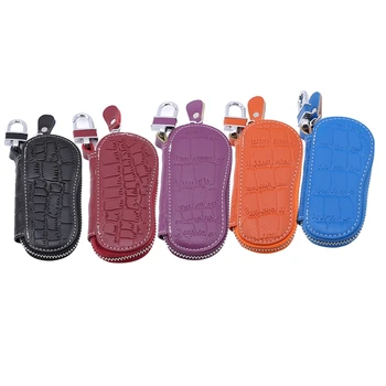 

Leather Key Wallet Men & Women Car Key Bag Multi Function Key Case Fashion Ladies Housekeeper Key Holders