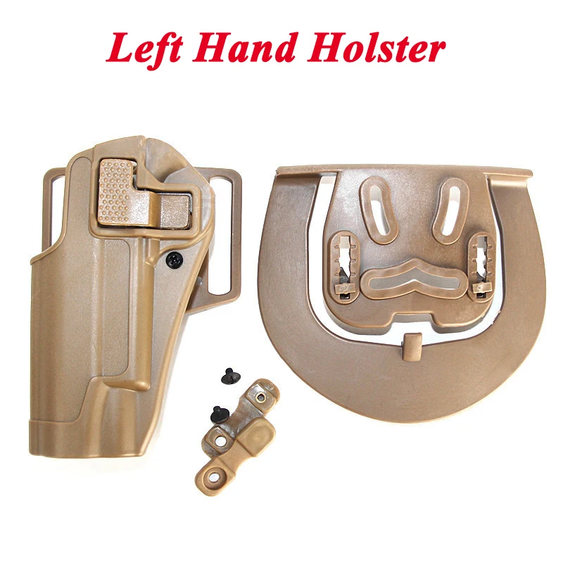 

Left Hand Gun Holster For Military Colt 1911 Gun Belt Holster Men Combat Airsoft Hunting Shooting Tactical Gun Case