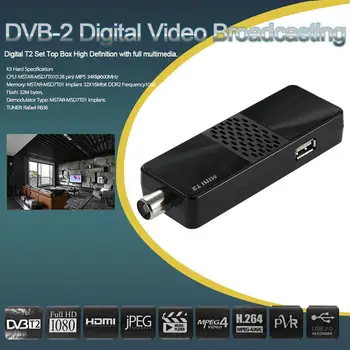 

DVB-T2 Mini 1080P HD Home Digital Smart TV Stick Receiver Remote Controller