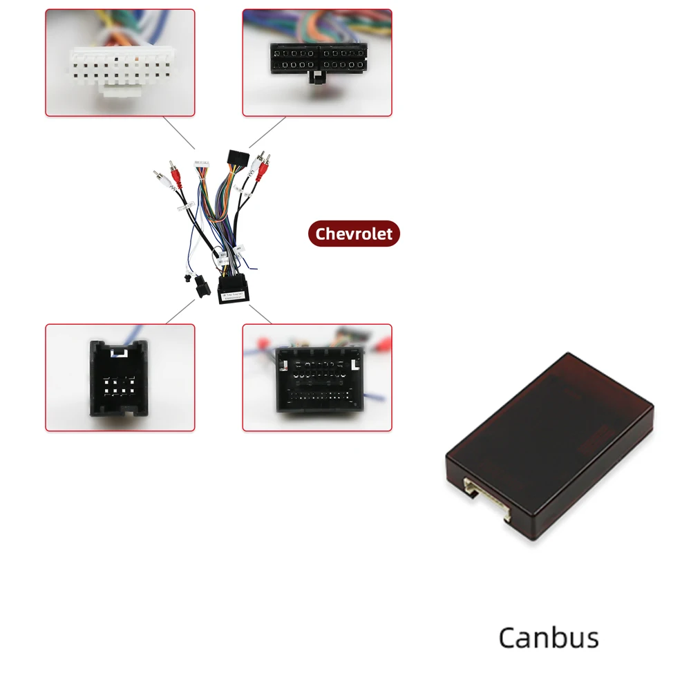 

Canbus and Power Cable 16 PIN power cable for Chevrolet Cruze with canbus bosion android radio