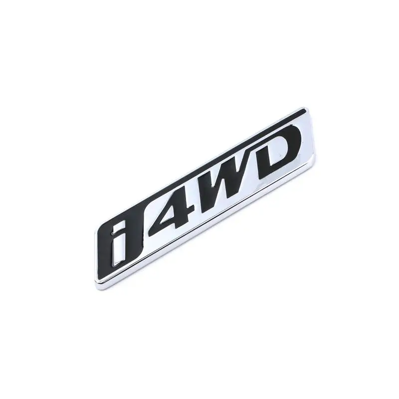 Металлическая Эмблема i4wd значок стикер 3d