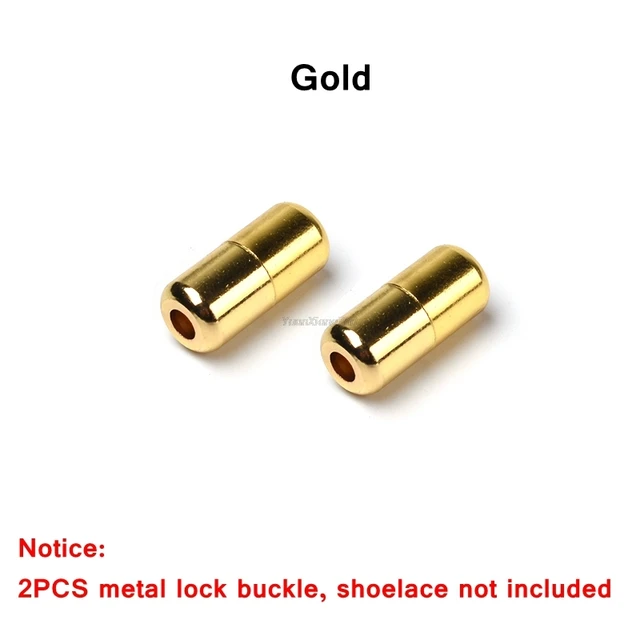 New Elastic Laces without ties Shoelaces for Sneakers Flat No Tie Shoe laces Kids Adult Quick Shoe lace Rubber Band Shoestring Gold lock