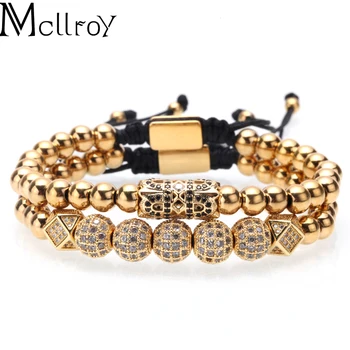 

charm bracelet bracelet men stainless steel bracelet beads gold bracelet luxury bracelets for men cz zircon custom bracelet
