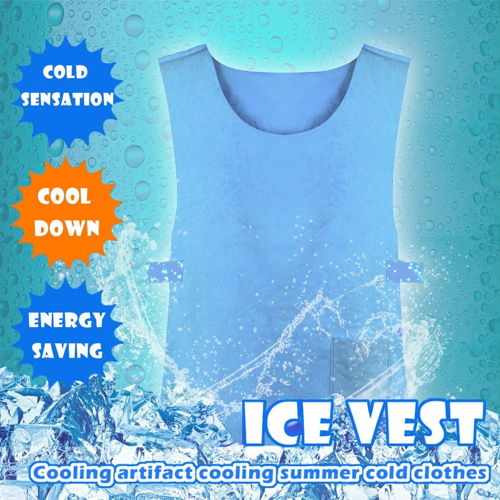 Охлаждающий Жилет 2021 летний охлаждающий жилет водонепроницаемый
