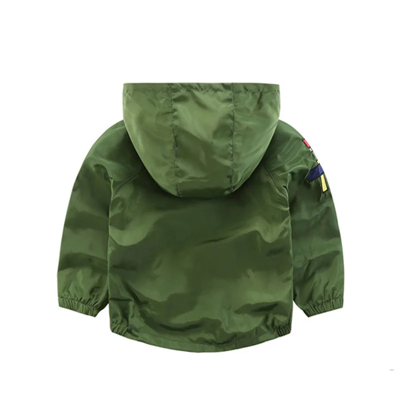 

Kids Clothes Boys Jackets Children Hooded Zipper Windbreaker Baby Fashion Print Coat Infant Waterproof Hoodies For Girls