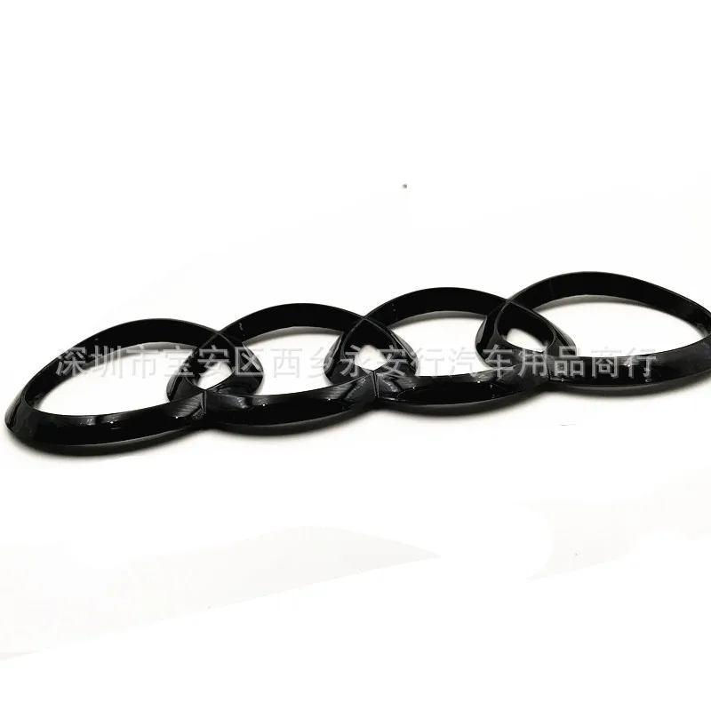

Suitable for Audi New A5 S5 A7 S7 Modified with Radian after Tetracyclic Car Logo after Tail Sign Black